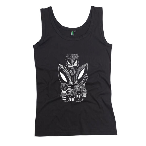 TDC - Unisex Singlet - Kaua e kite i te kino, Kaua e rongo ki te kino, Kaua e korero kino Thumbnail